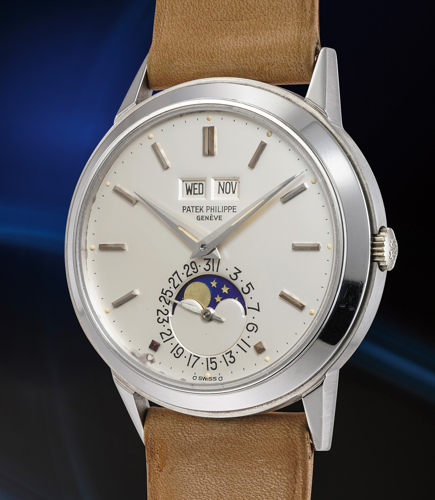  Patek Philippe Ref. 3448 “White Luminous Padellone”