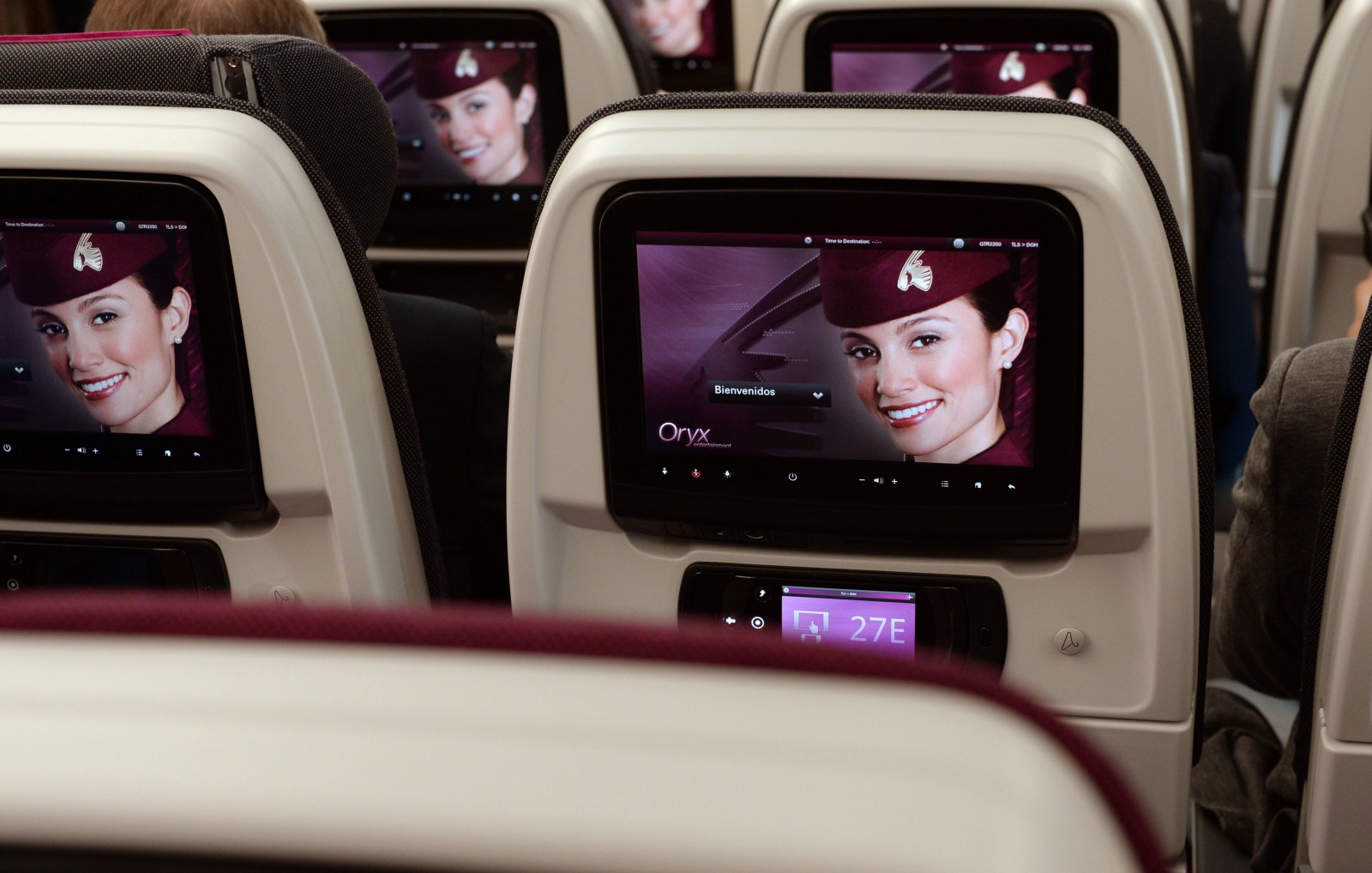 A350 XWB Qatar Airways cabin 3