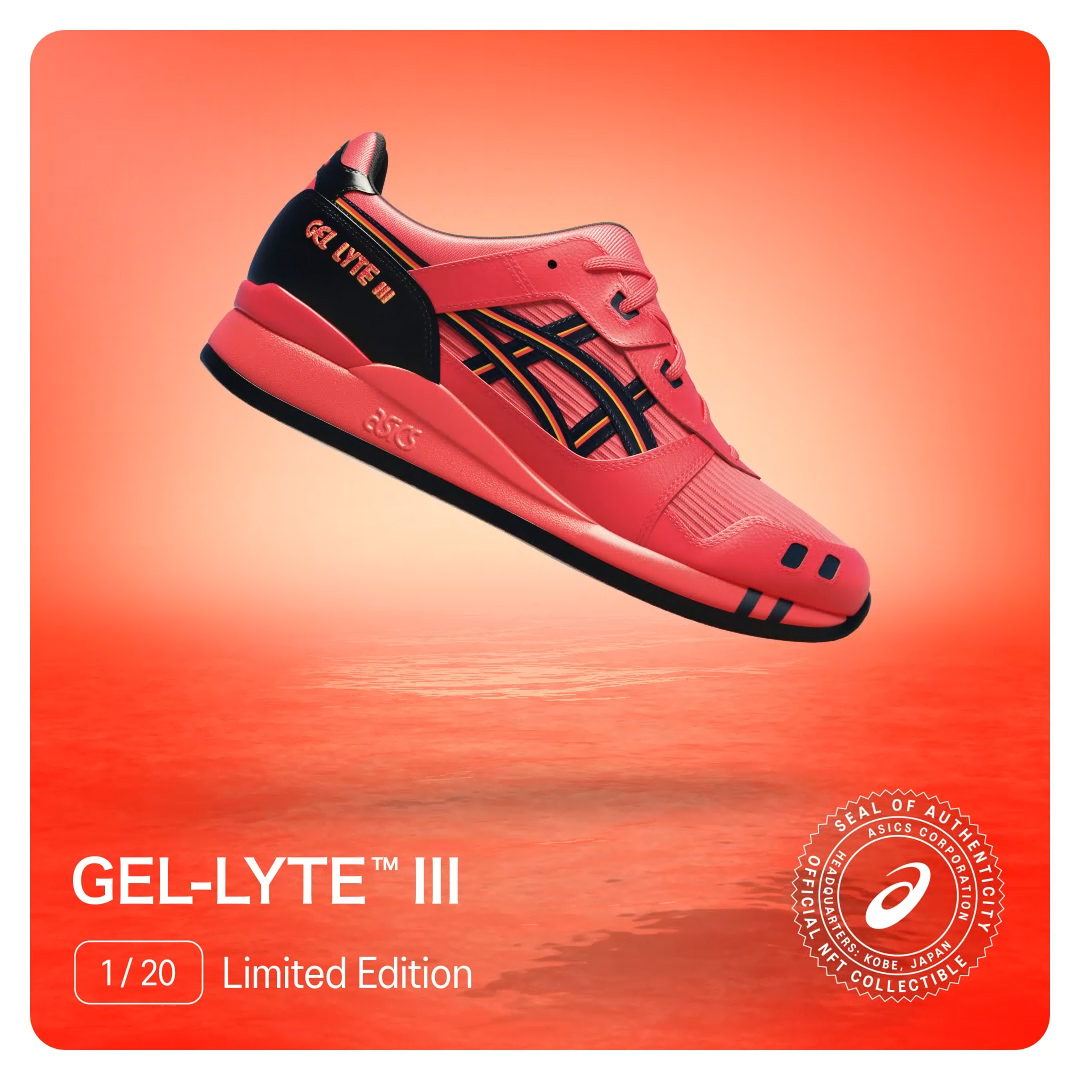 ASICS NFT GelLyte SunriseRed