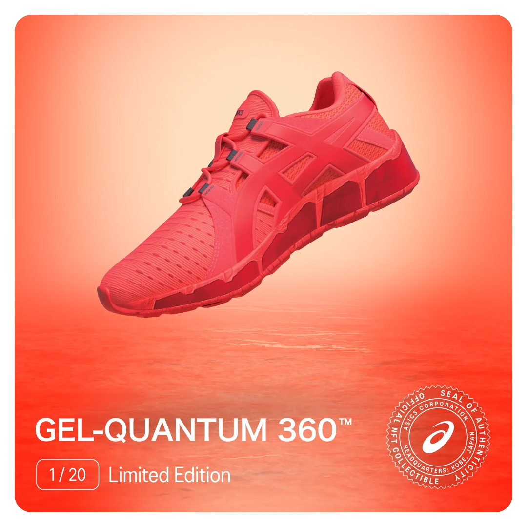 ASICS NFT GelQuantum360 SunriseRed