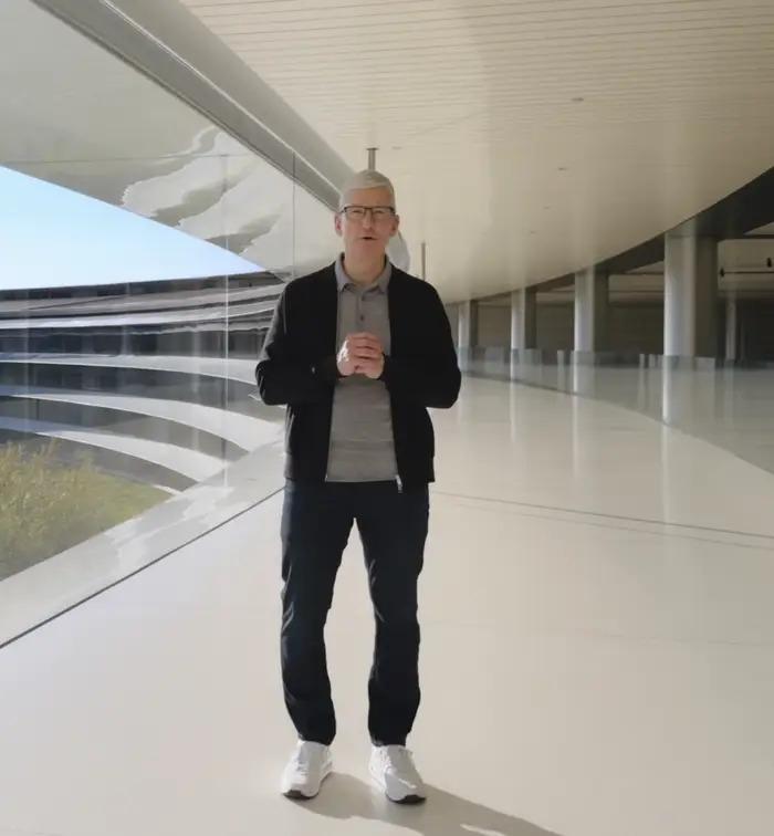 Apple CEO Tim Cook Wears One Off Nikes Made on iPad