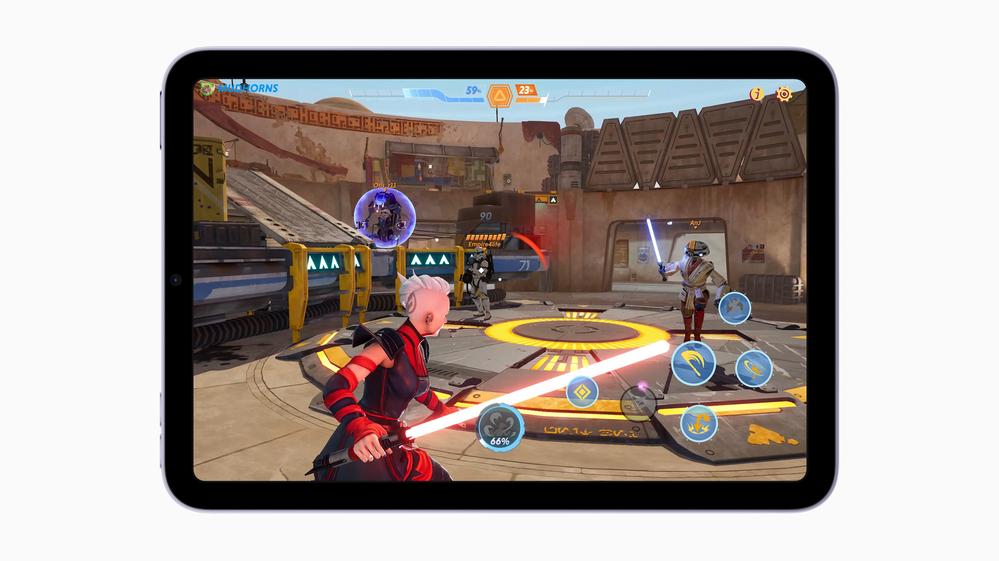 Apple iPad mini starwars hunters 09142021