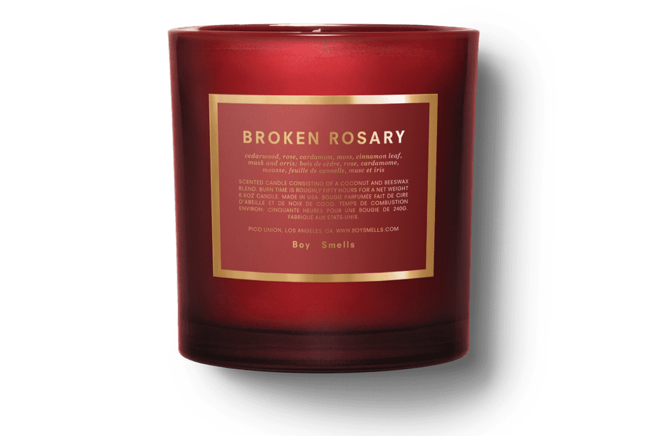 Boy Smells Broken Rosary Candle