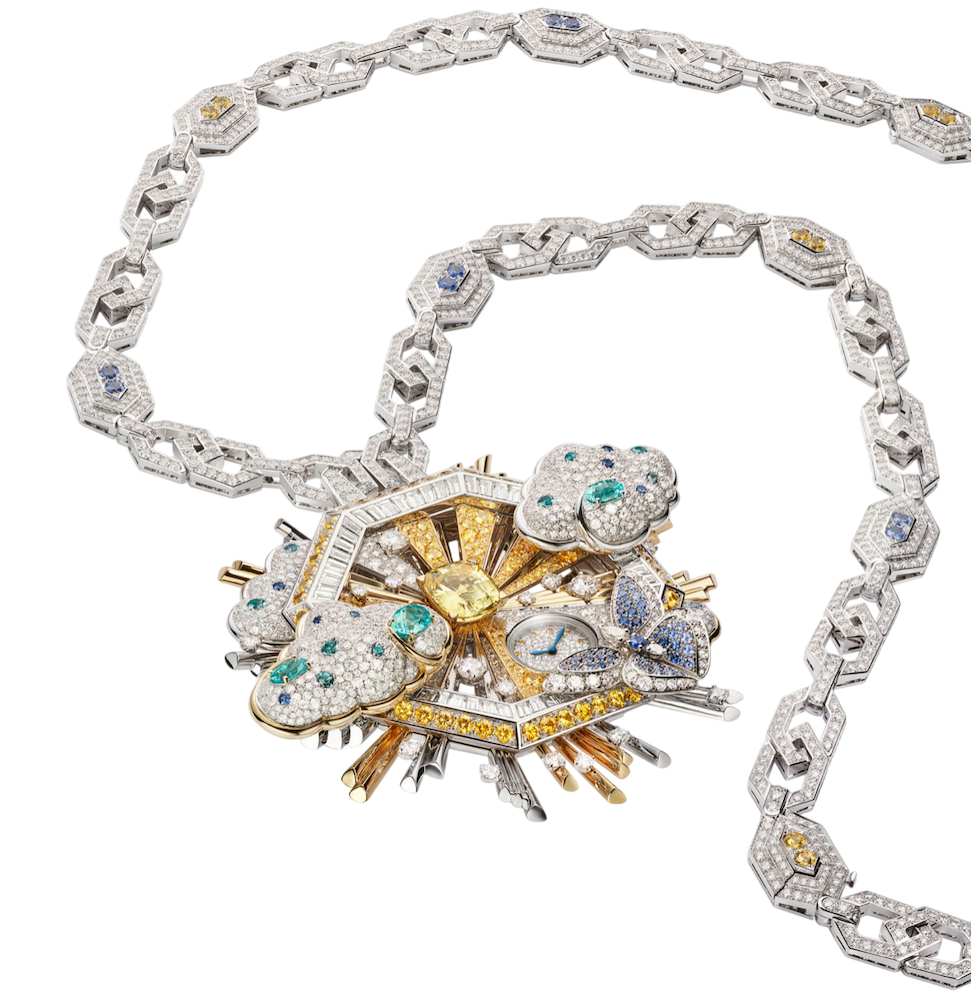 Bvlgari 2025 Nuvole Preziose Pendant Watch 104215 packshot 003 Photoroom