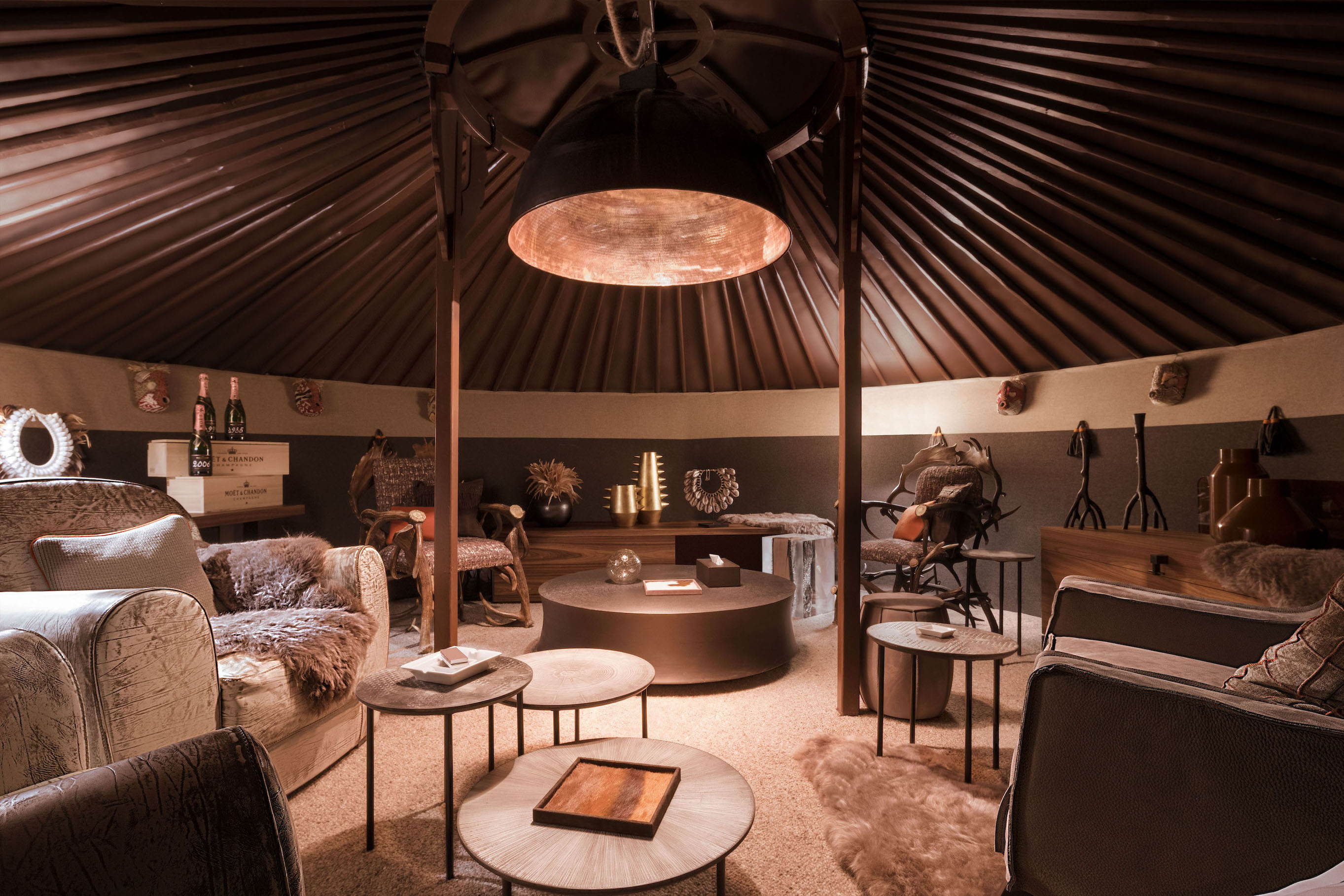 Cheval Blanc Courchevel Cigar Yurt