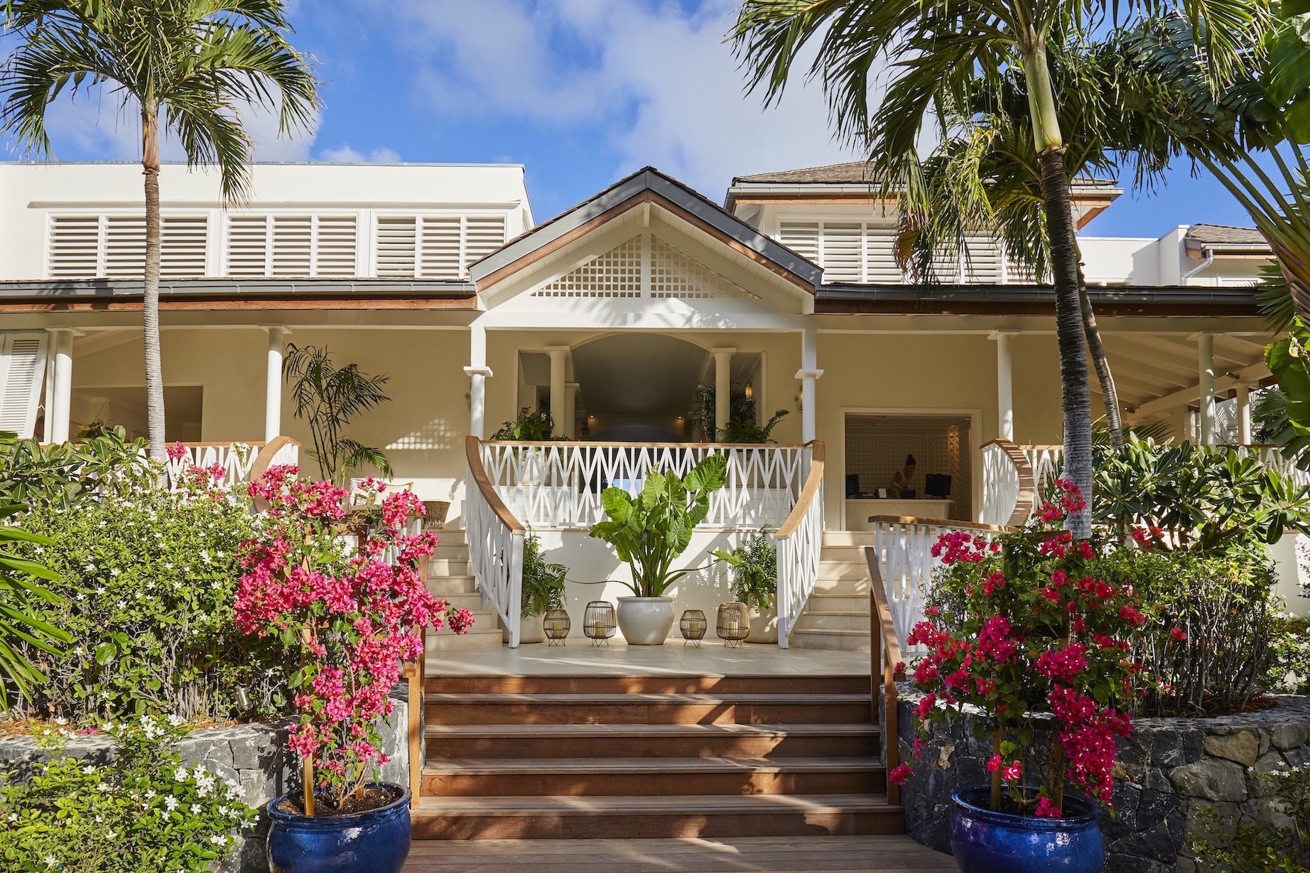 Cheval Blanc St Barth Isle de France Main entrance E. Labouerie 1032