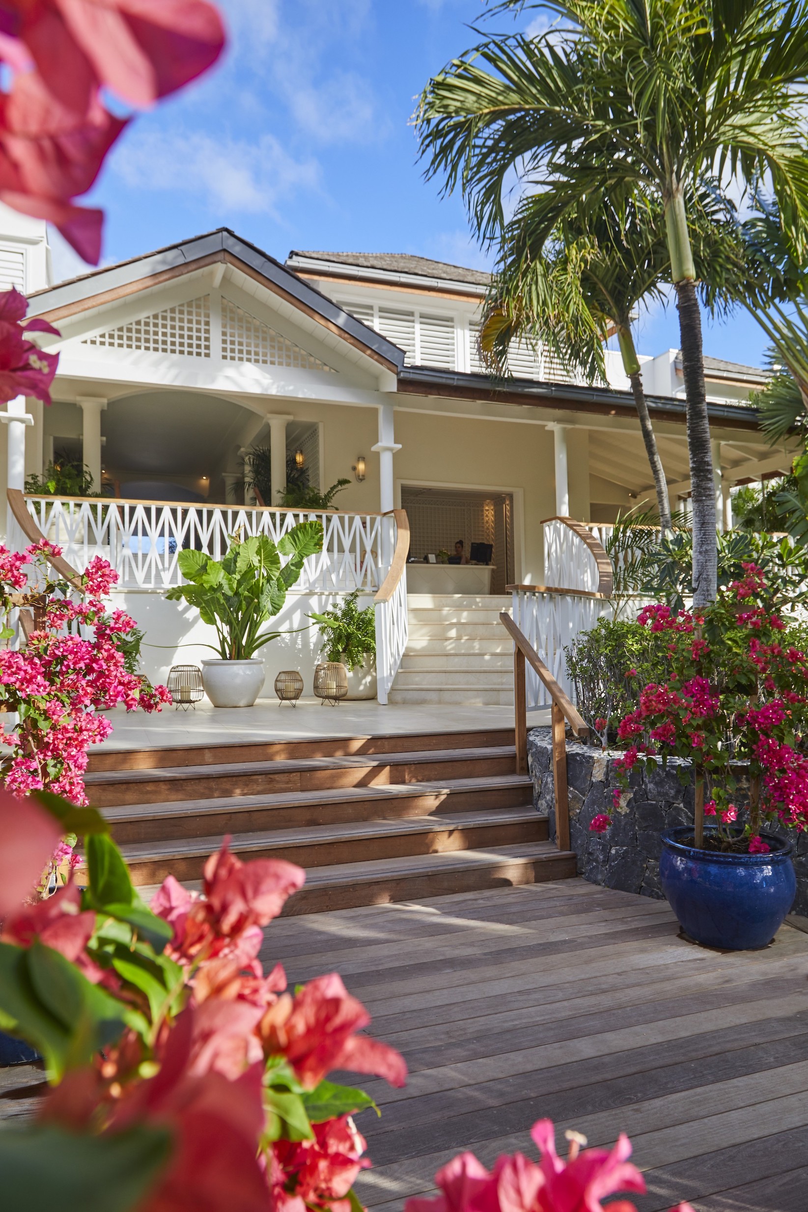 Cheval Blanc St Barth Isle de France Main entrance E. Labouerie 1045