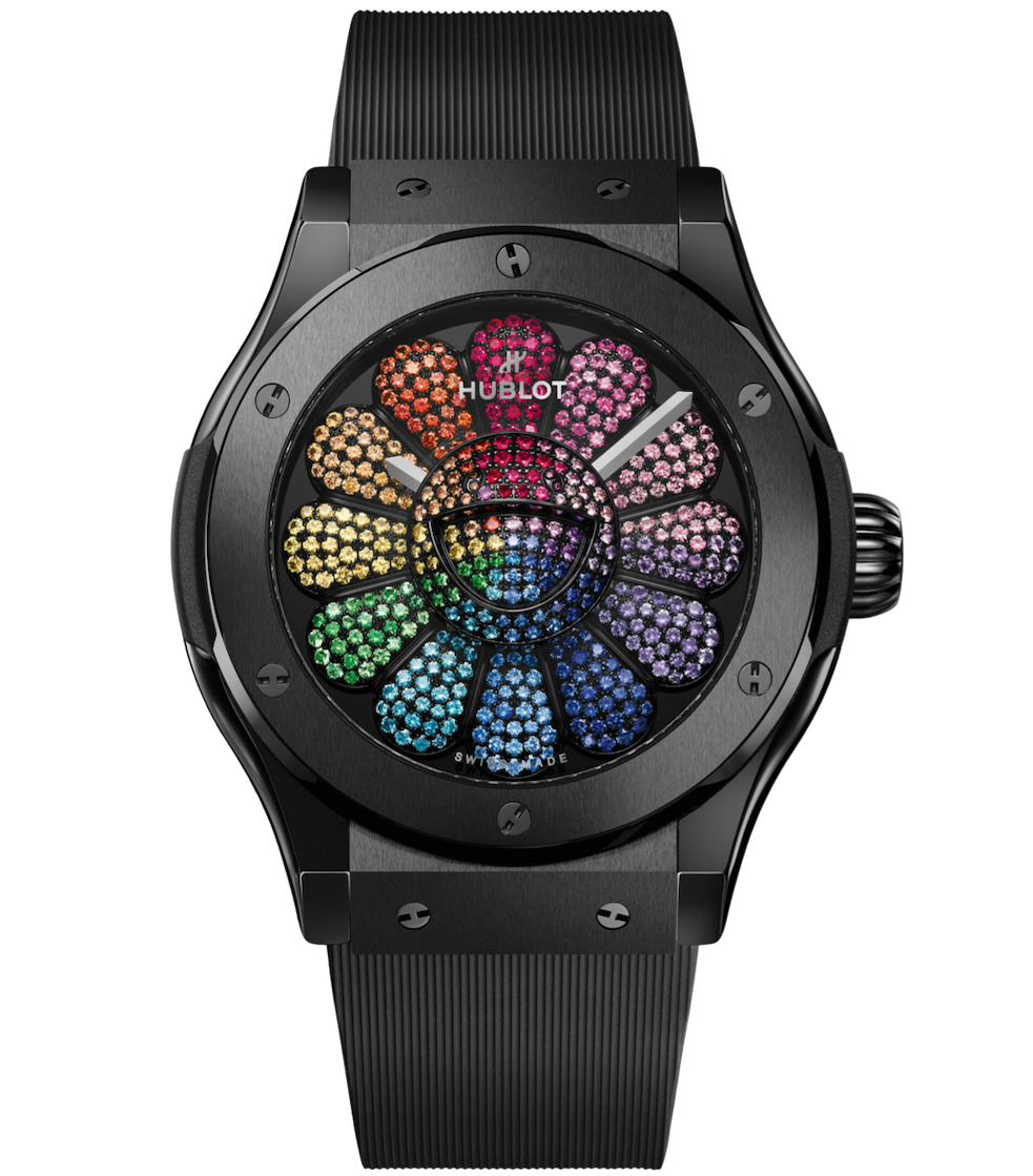 Classic Fusion Takashi Murakami Black Ceramic Rainbow