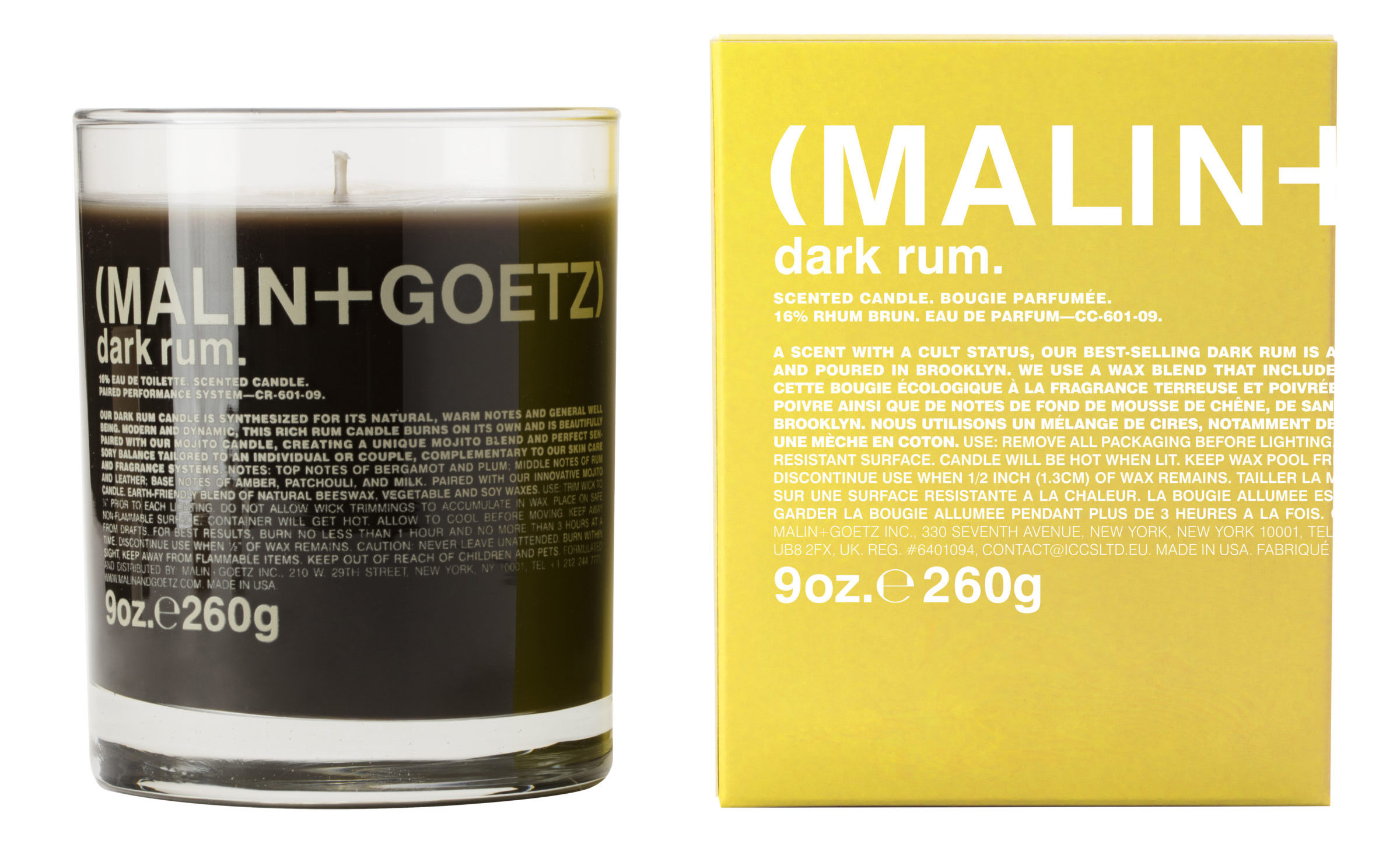 Dark Rum Candle