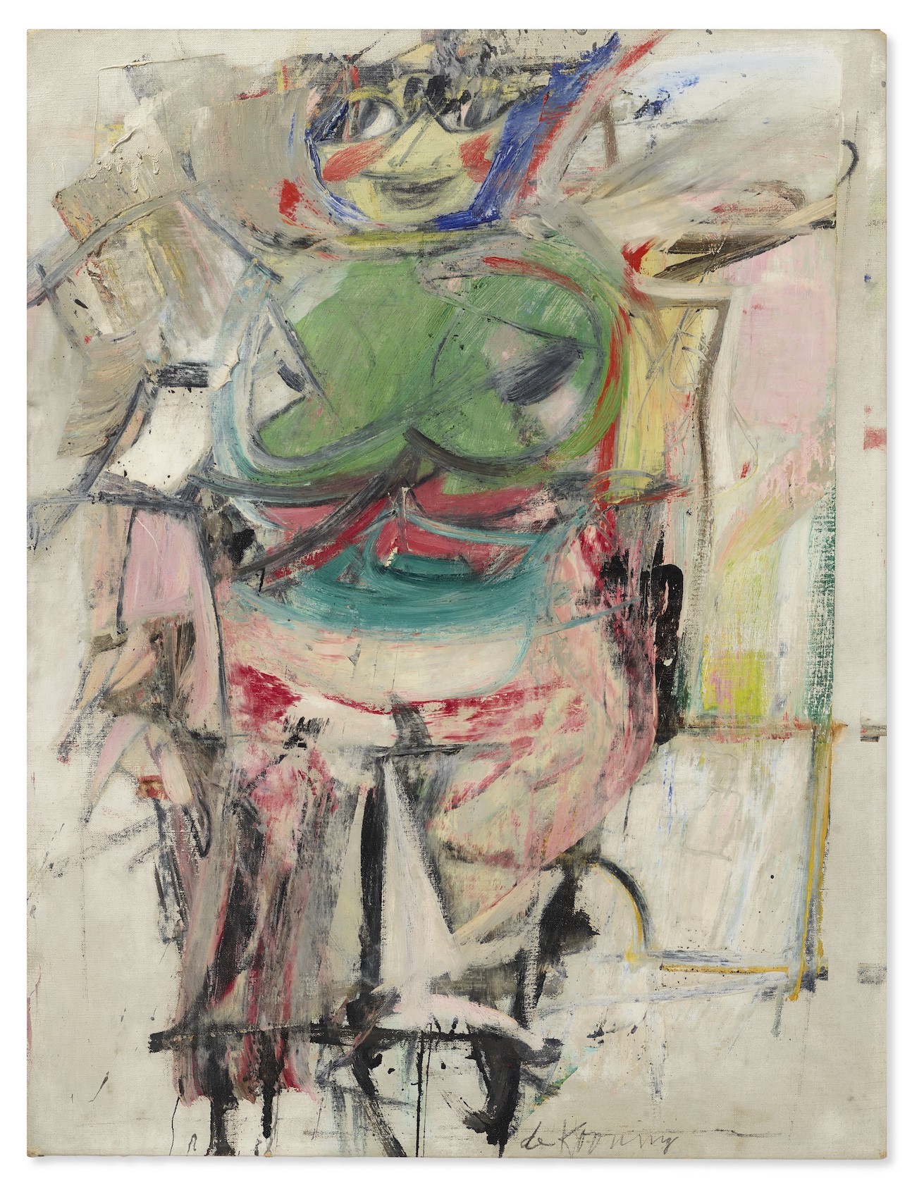 De Kooning Woman Green