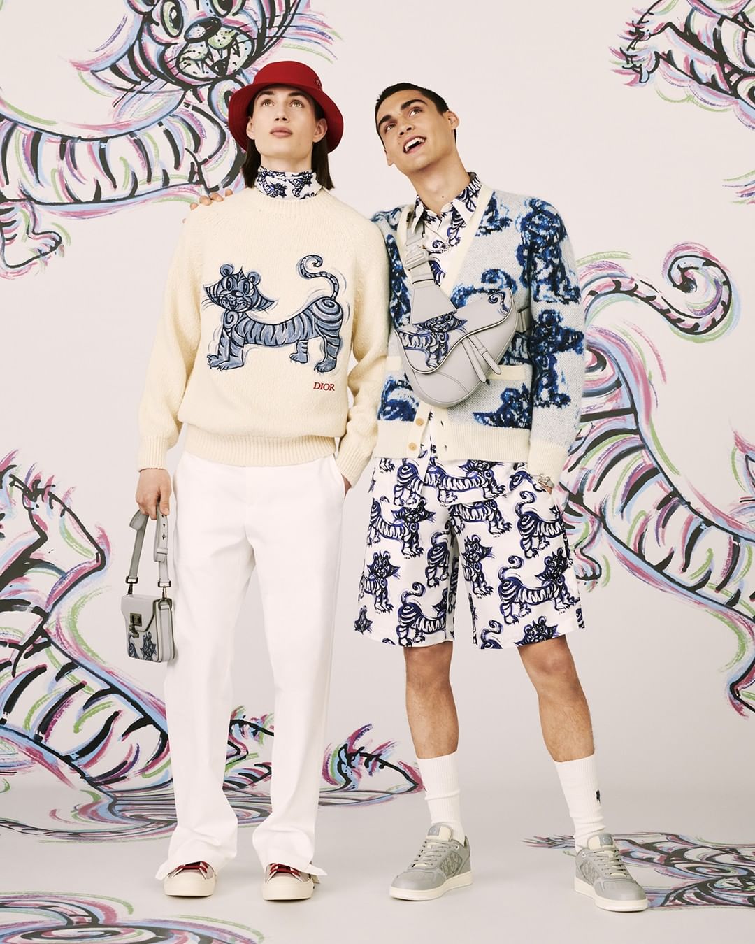 Dior Spring 22 collection Kim Jones Kenny Scharf