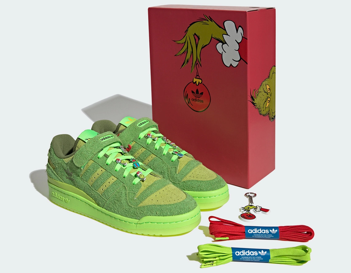 Grinch adidas Forum Low 2022