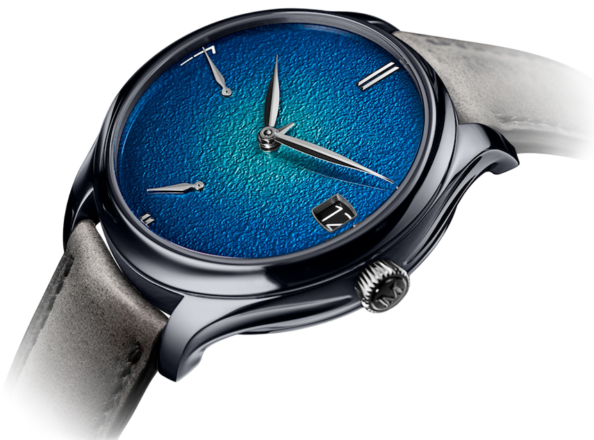 H. Moser Cie. Perpetual Calendar Tantalum Blue Enamel 2023