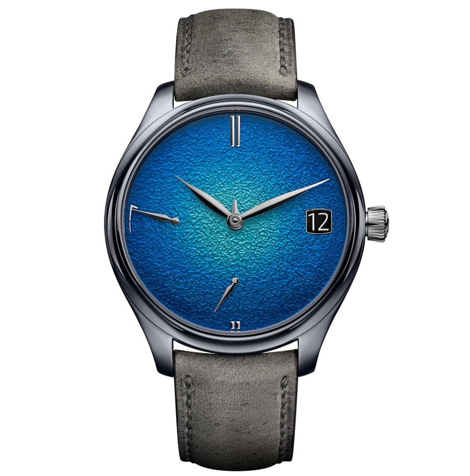 H. Moser Cie. Perpetual Calendar Tantalum Blue Enamel 2023 2