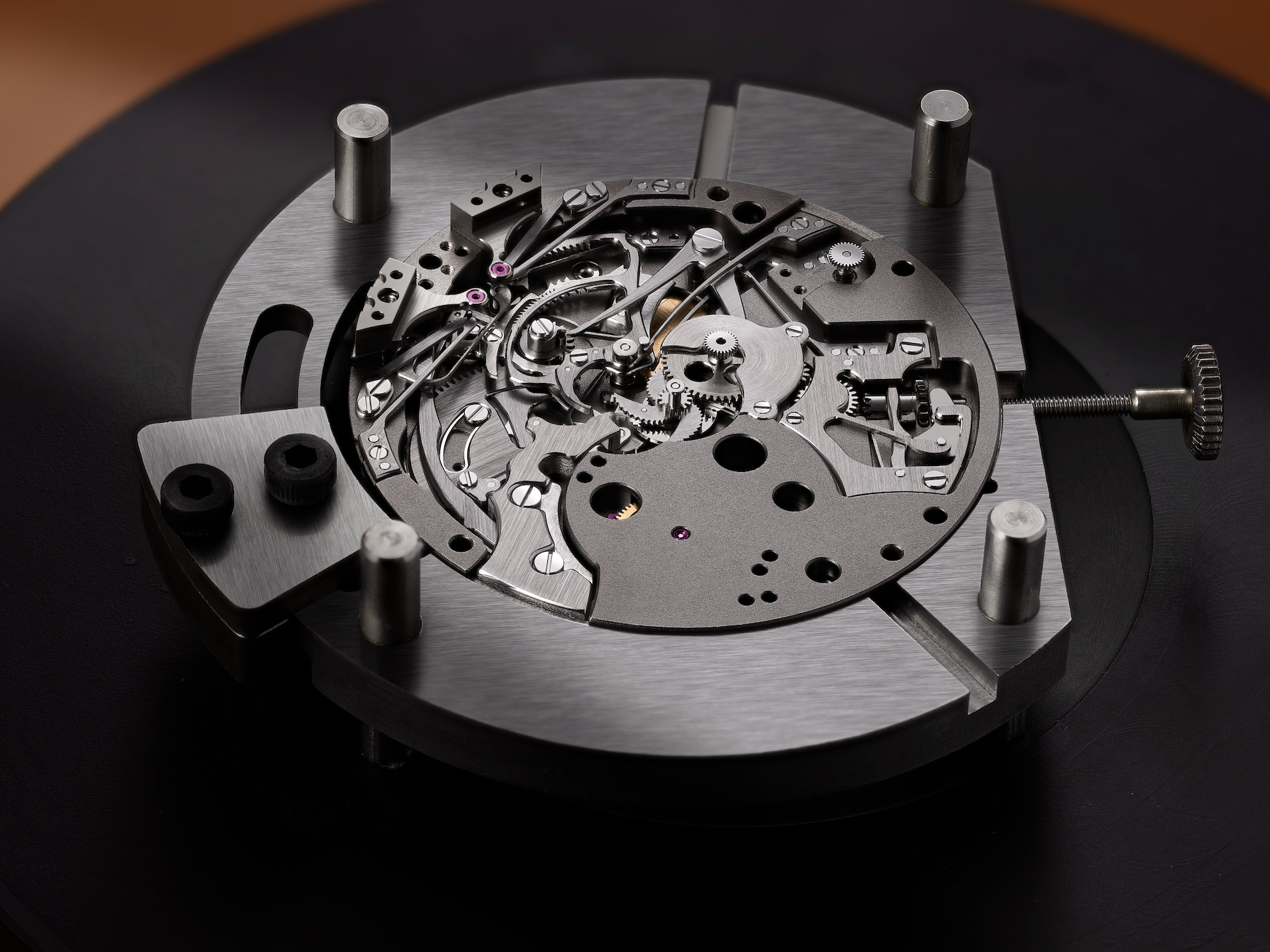 HMoser 6906 1200 Streamliner Pandamonium HMoser x MBF Onlywatch 2023 Movement Front