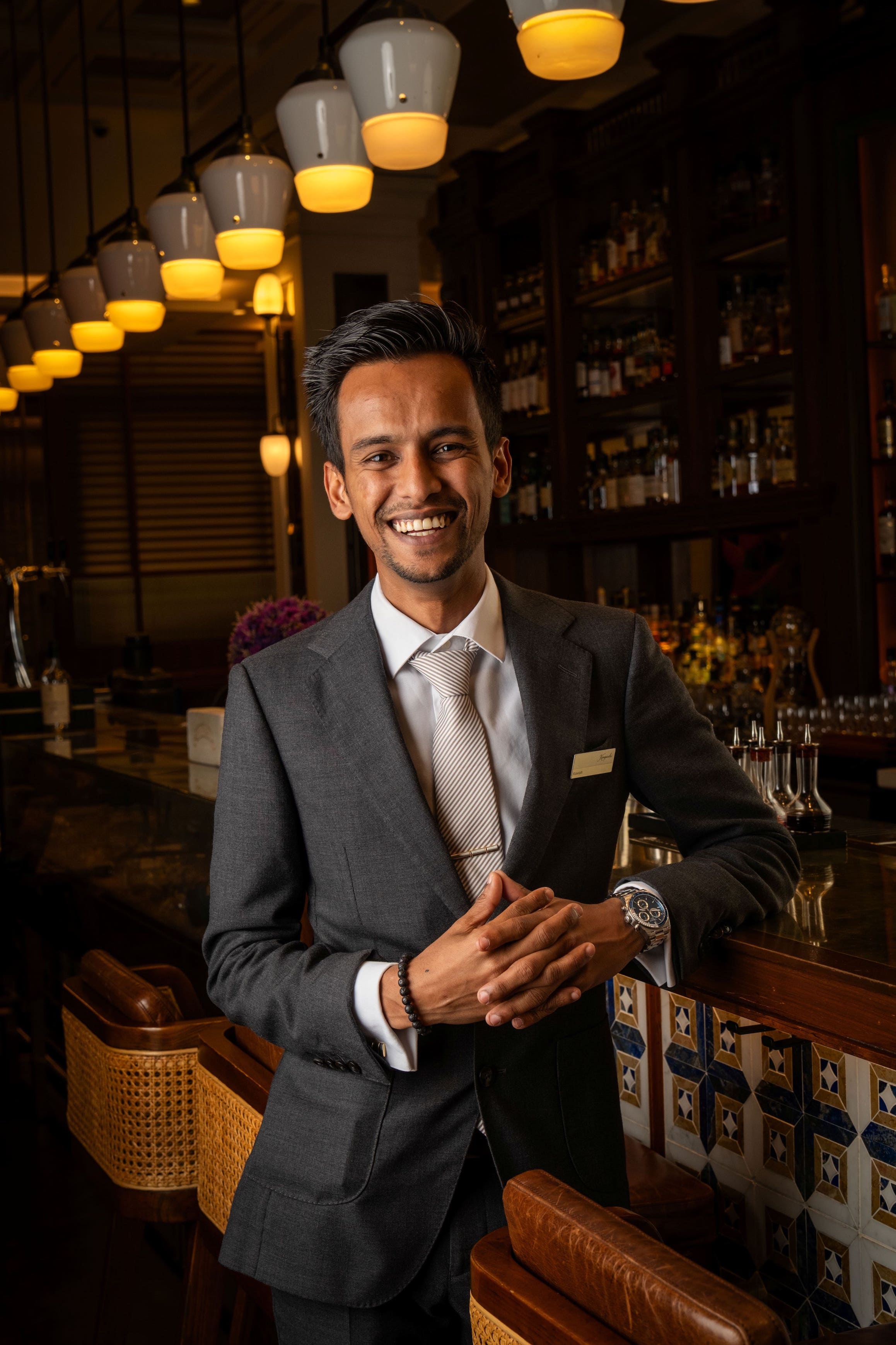 Kavish Hurrydoss Beverage Manager The Bar at 15 Stamford MR