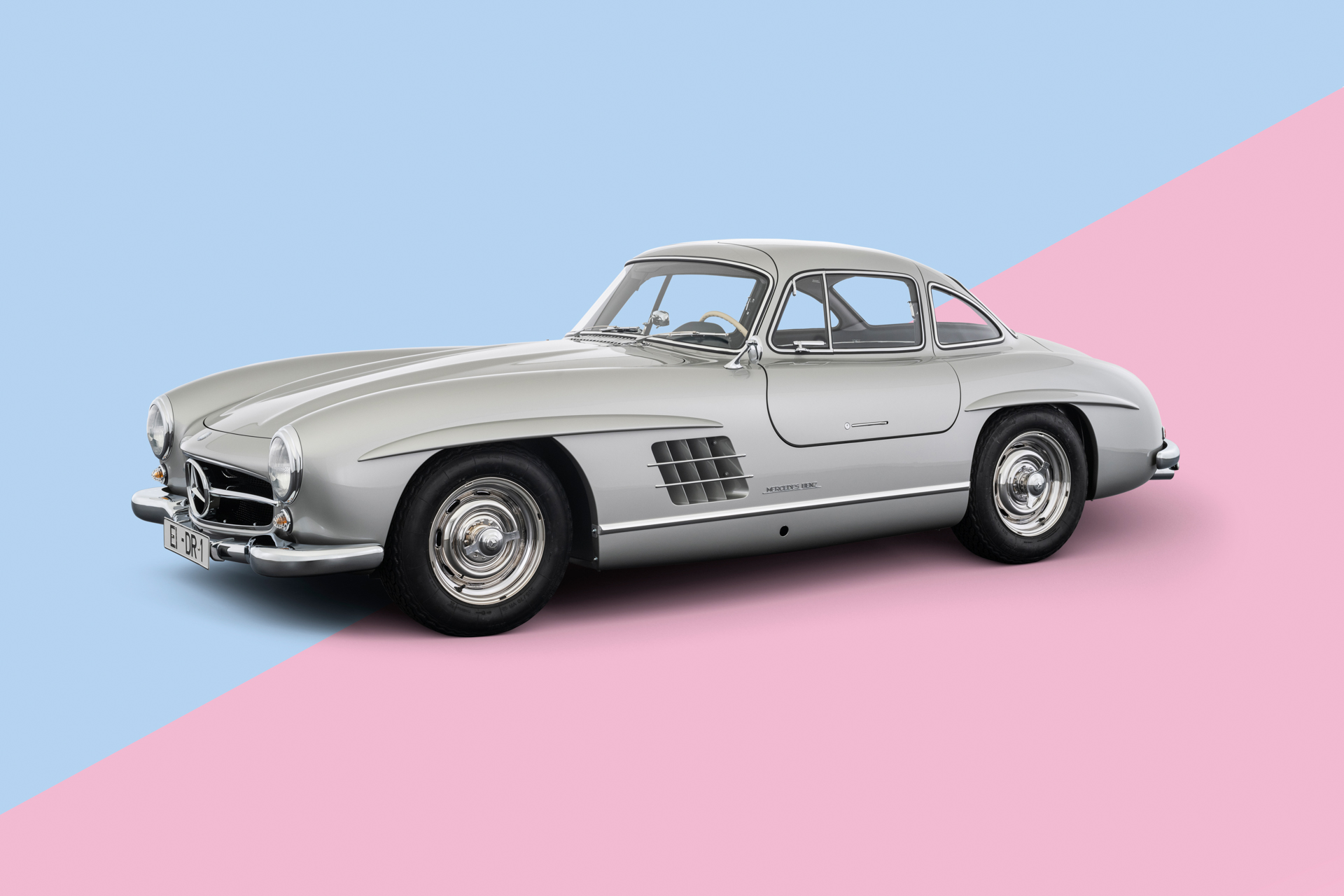 MB 300 SL Gullwing Pop Art klein 12