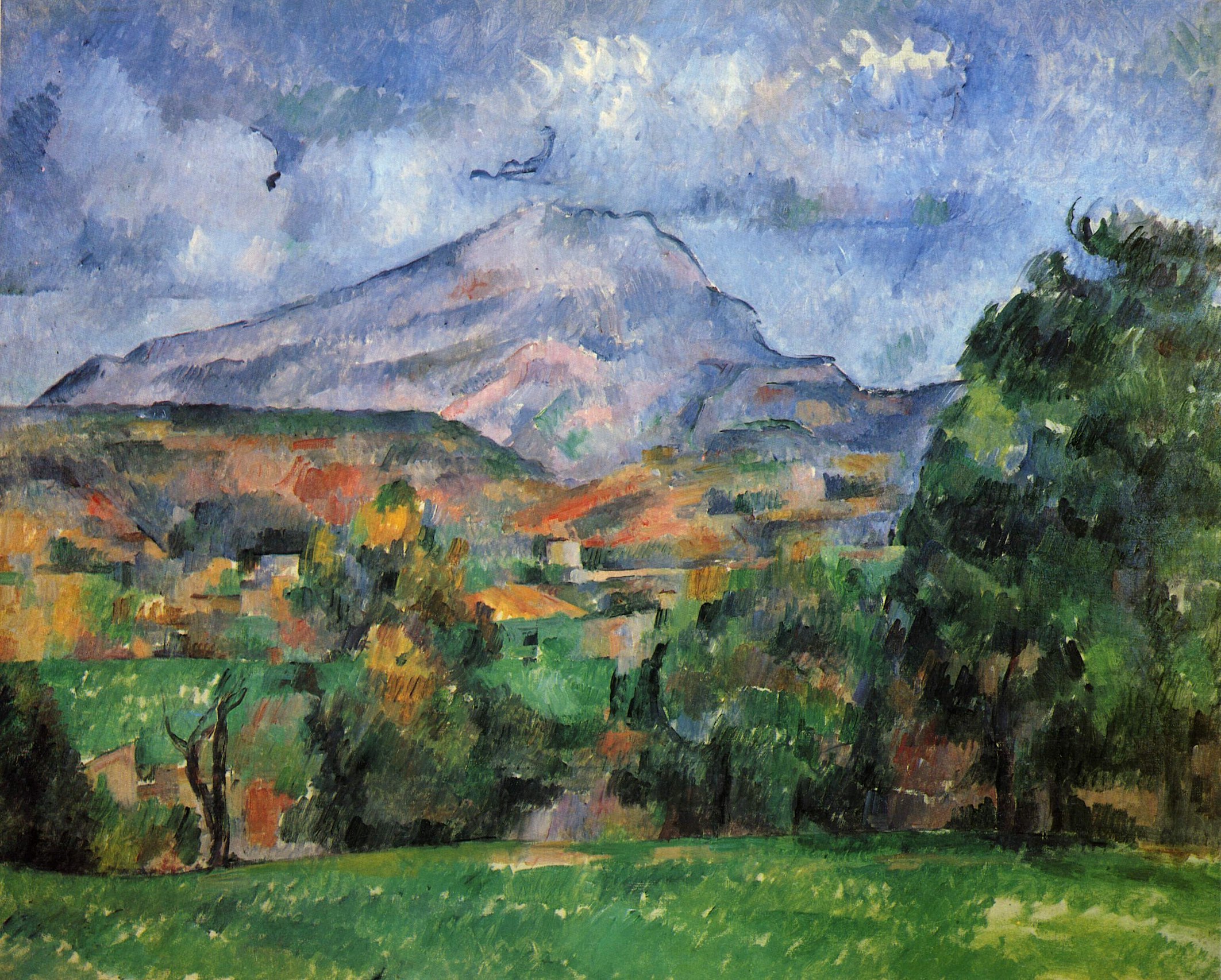 Montagne Sainte Victoire par Paul Cézanne 114
