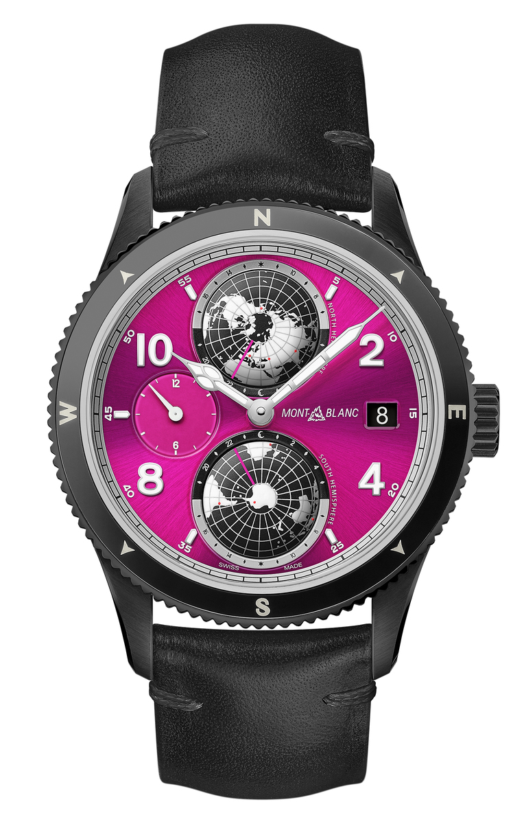 Montblanc 1858 Geosphere Pink Dial 2