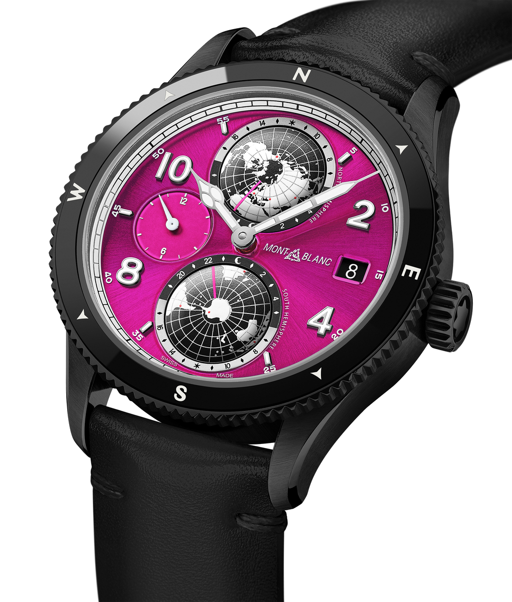 Montblanc 1858 Geosphere Pink Dial 4