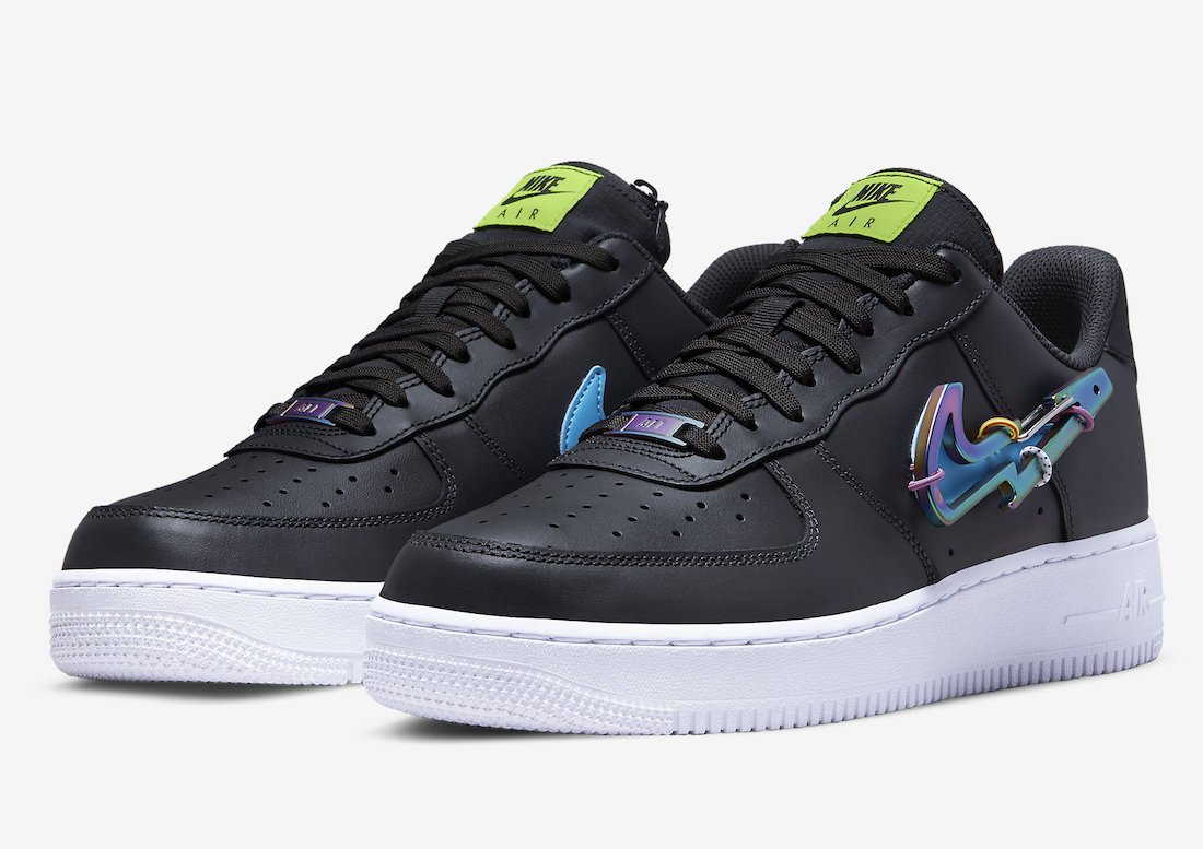 Nike Air Force 1 Low Black Carabiner Swoosh