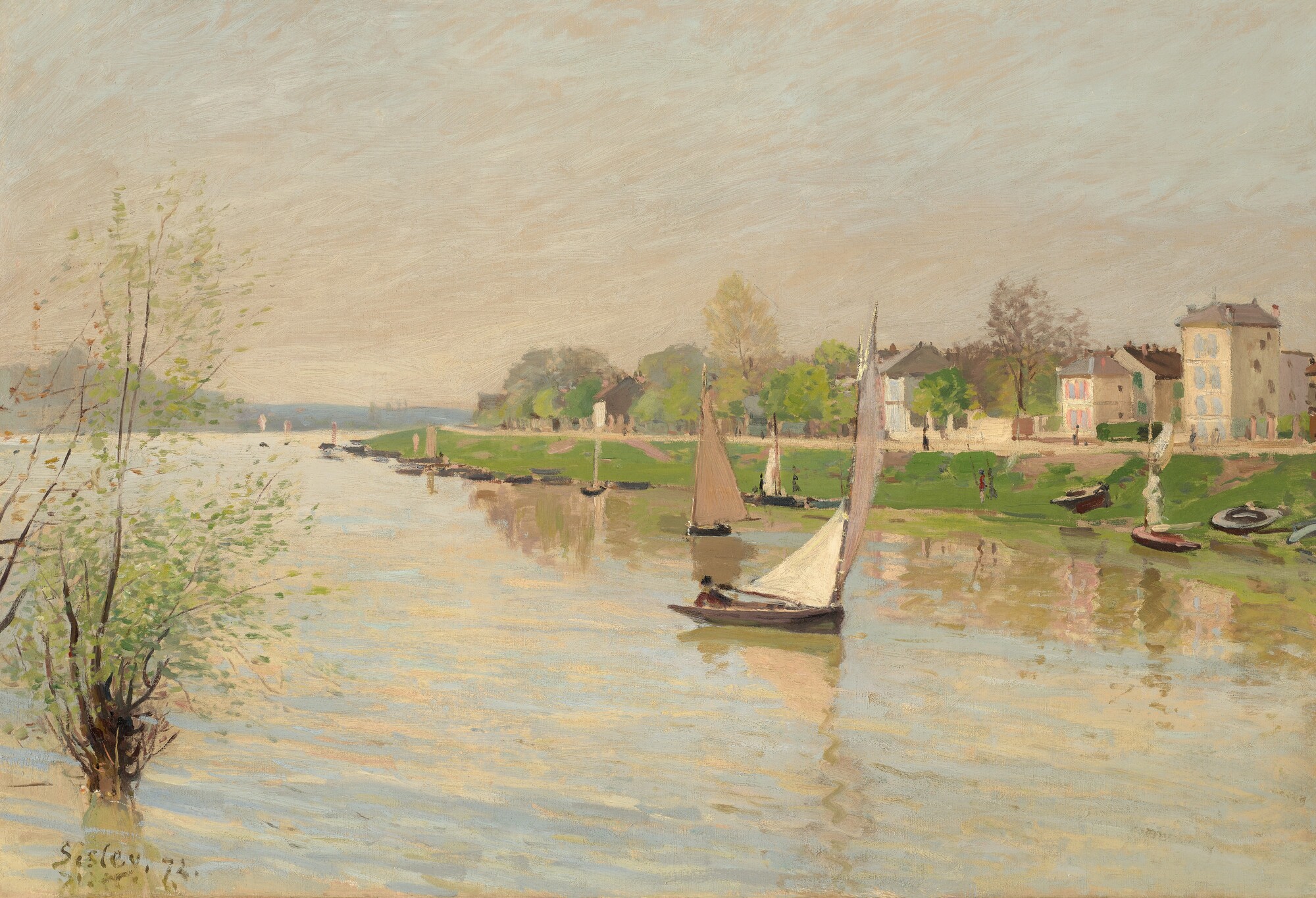 Sisley La Seine a Argenteuil 2