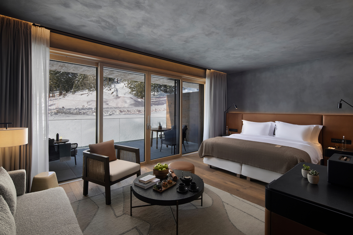 Six Senses Crans Montana Room Superior Terrace Six Senses Hotels Resorts Spas