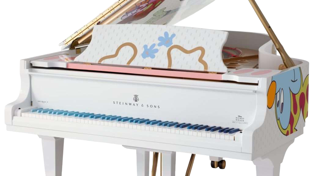 Steinway X Disney Mickey Mouse LE keyboard Post
