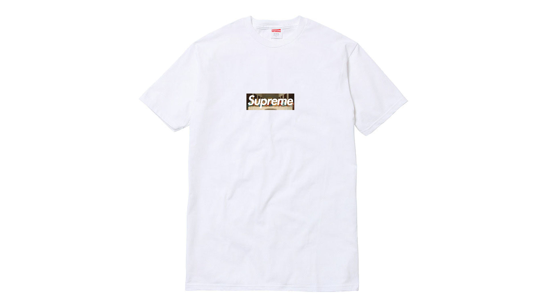 Supreme Milan Last Supper Box Logo Store Opening tee Spring Summer 2021