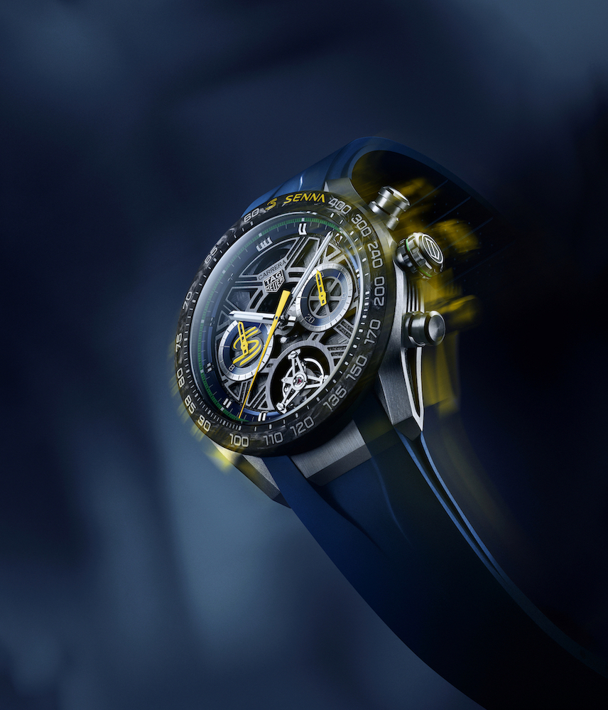 TAG Heuer Carrera Chronograph Tourbillon x Senna buy 2024