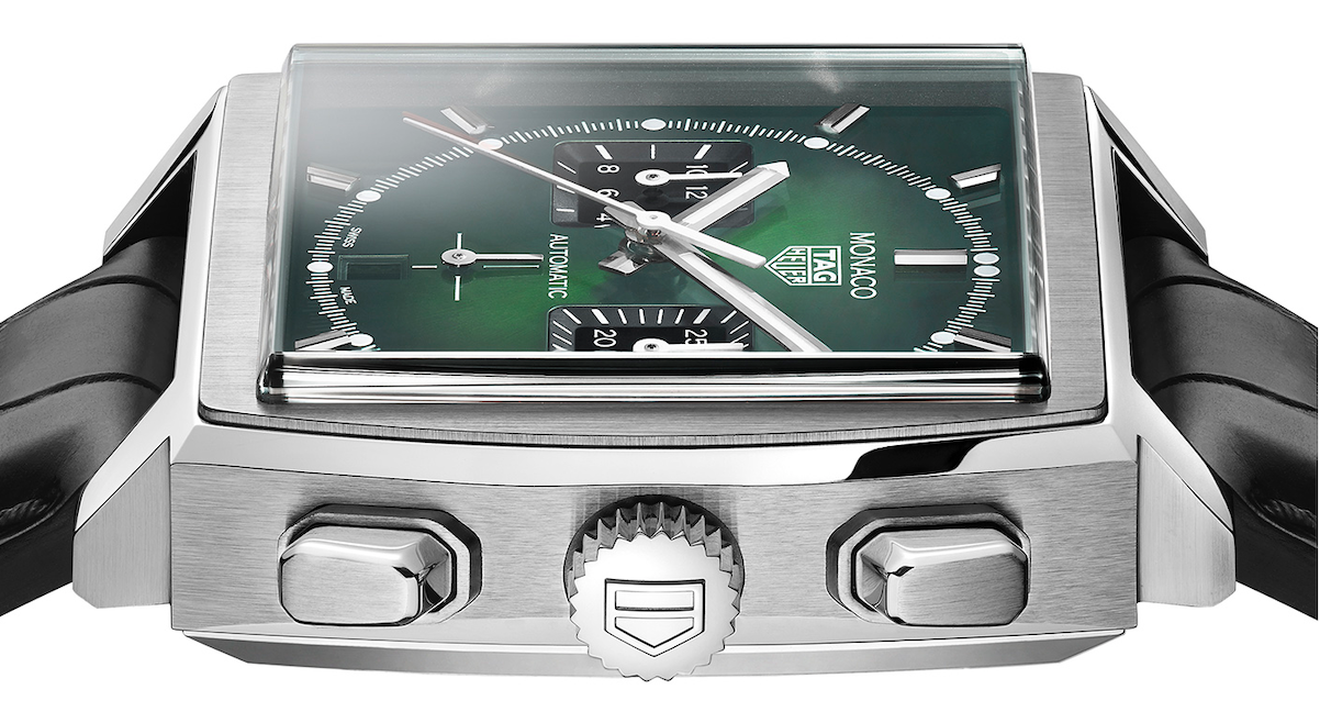 TAG Heuer Monaco Green Dial Calibre Heuer 02