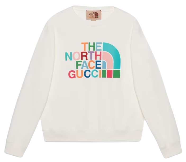 The North Face x Gucci sweatshirt