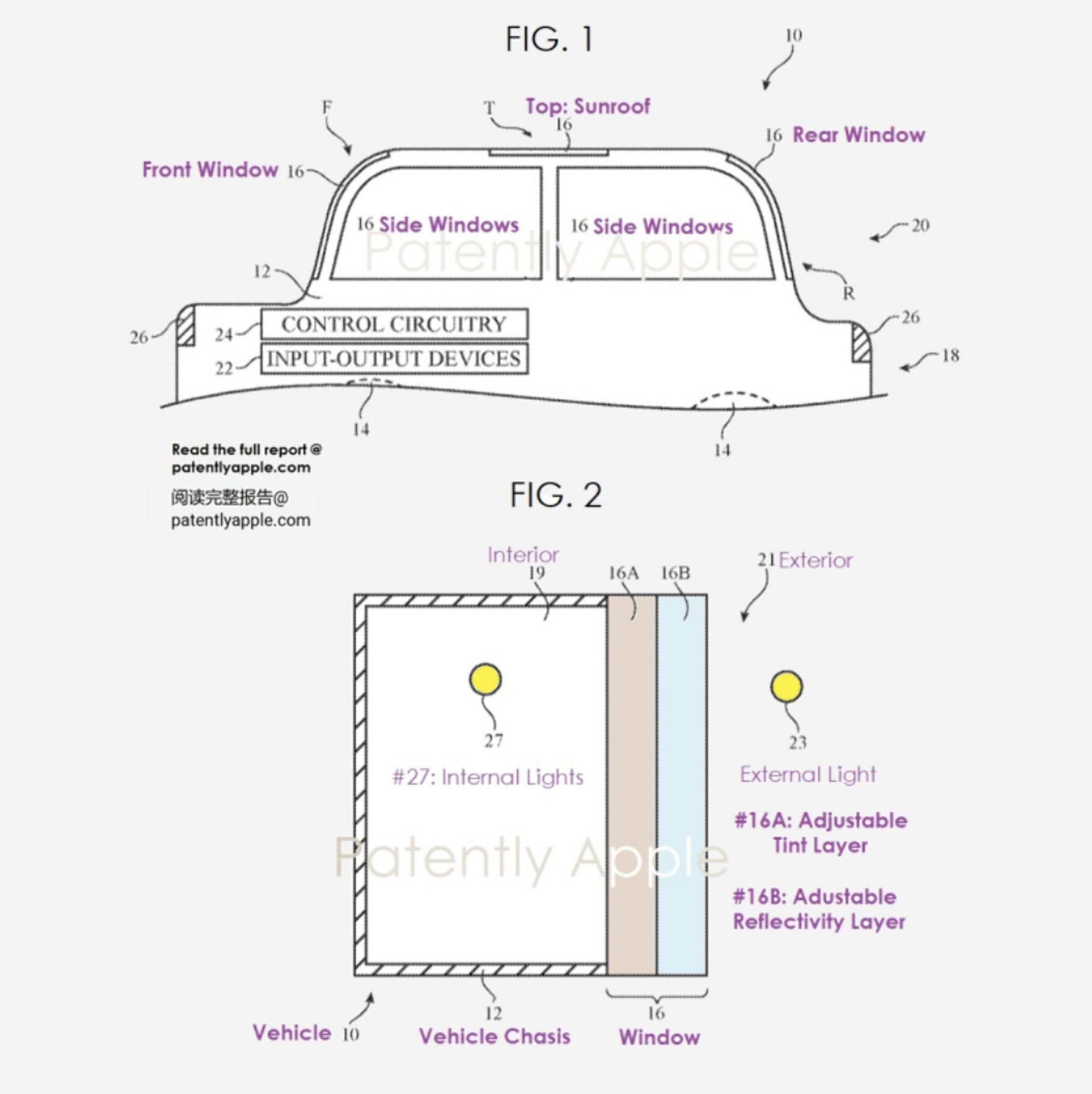 apple car patents