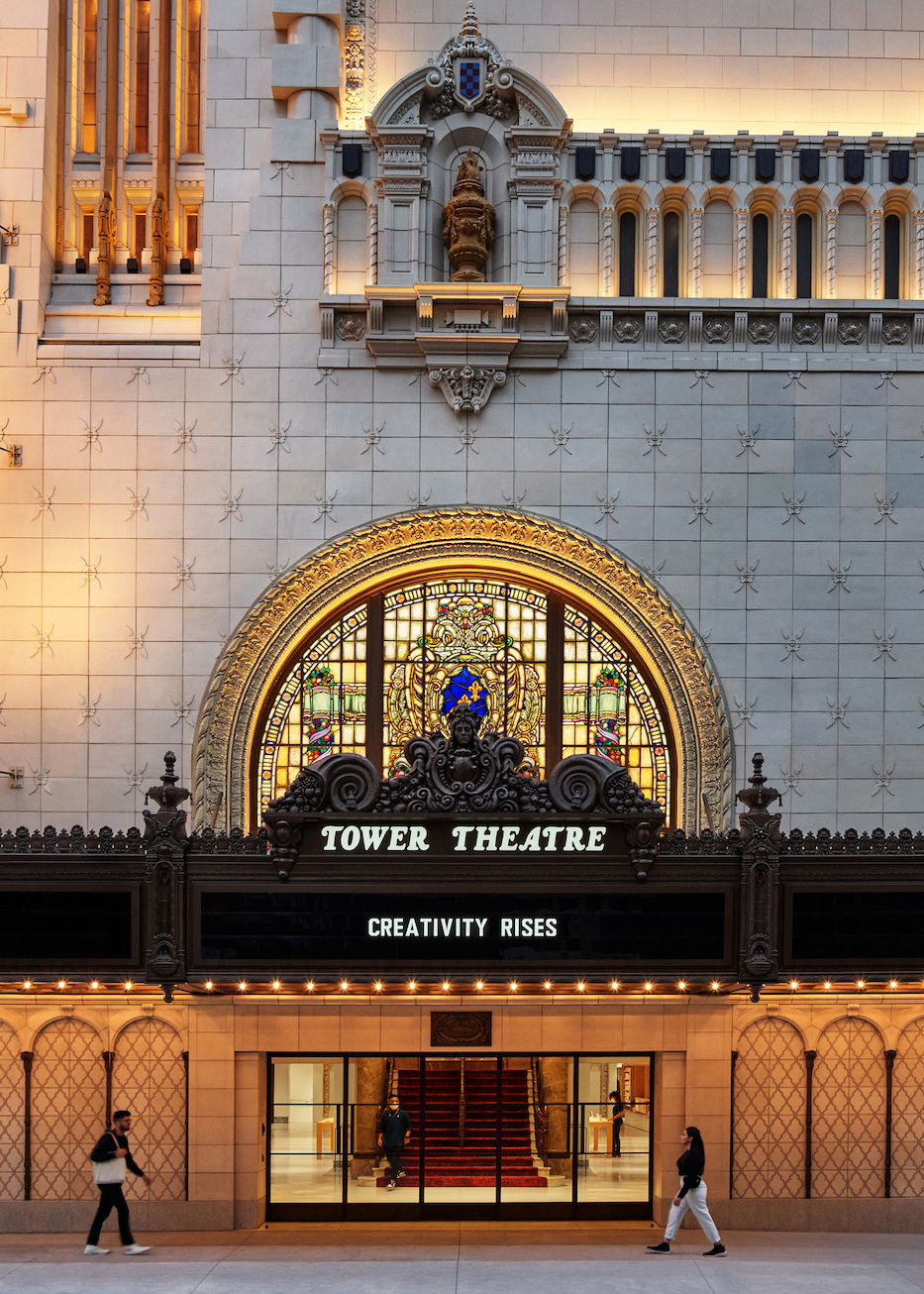 apple nso tower theater la front exterior 06222021