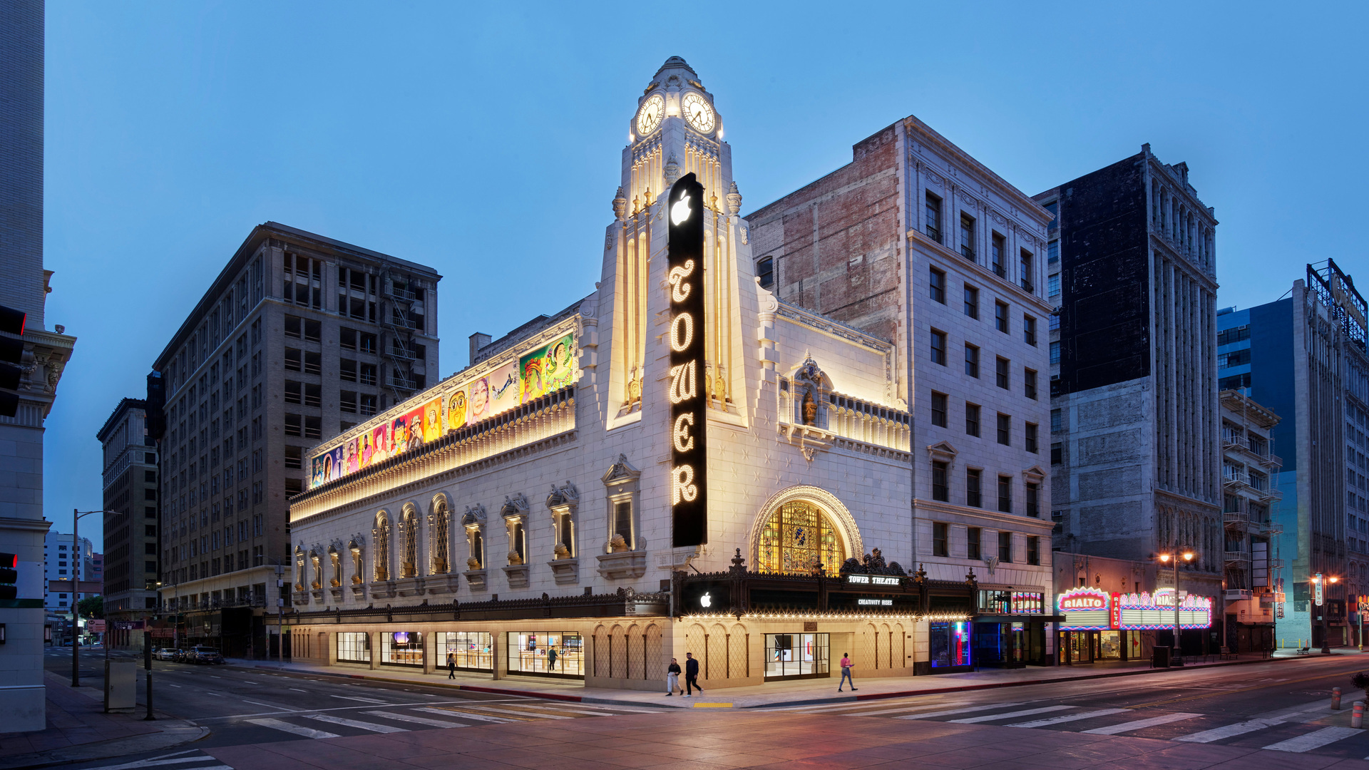 apple nso tower theater la street view 06222021