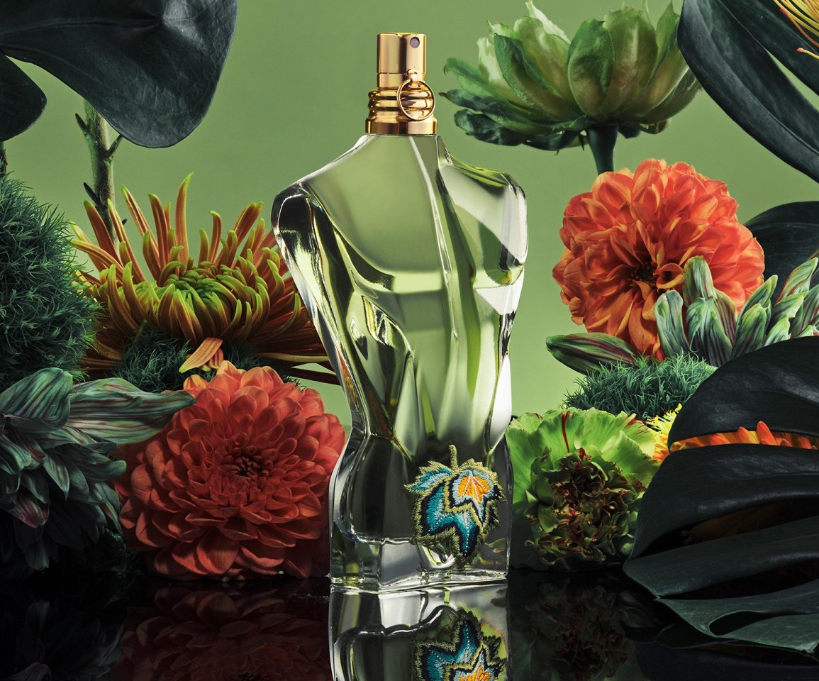 bottle le beau paradise garden eau de parfum jean paul gaultier