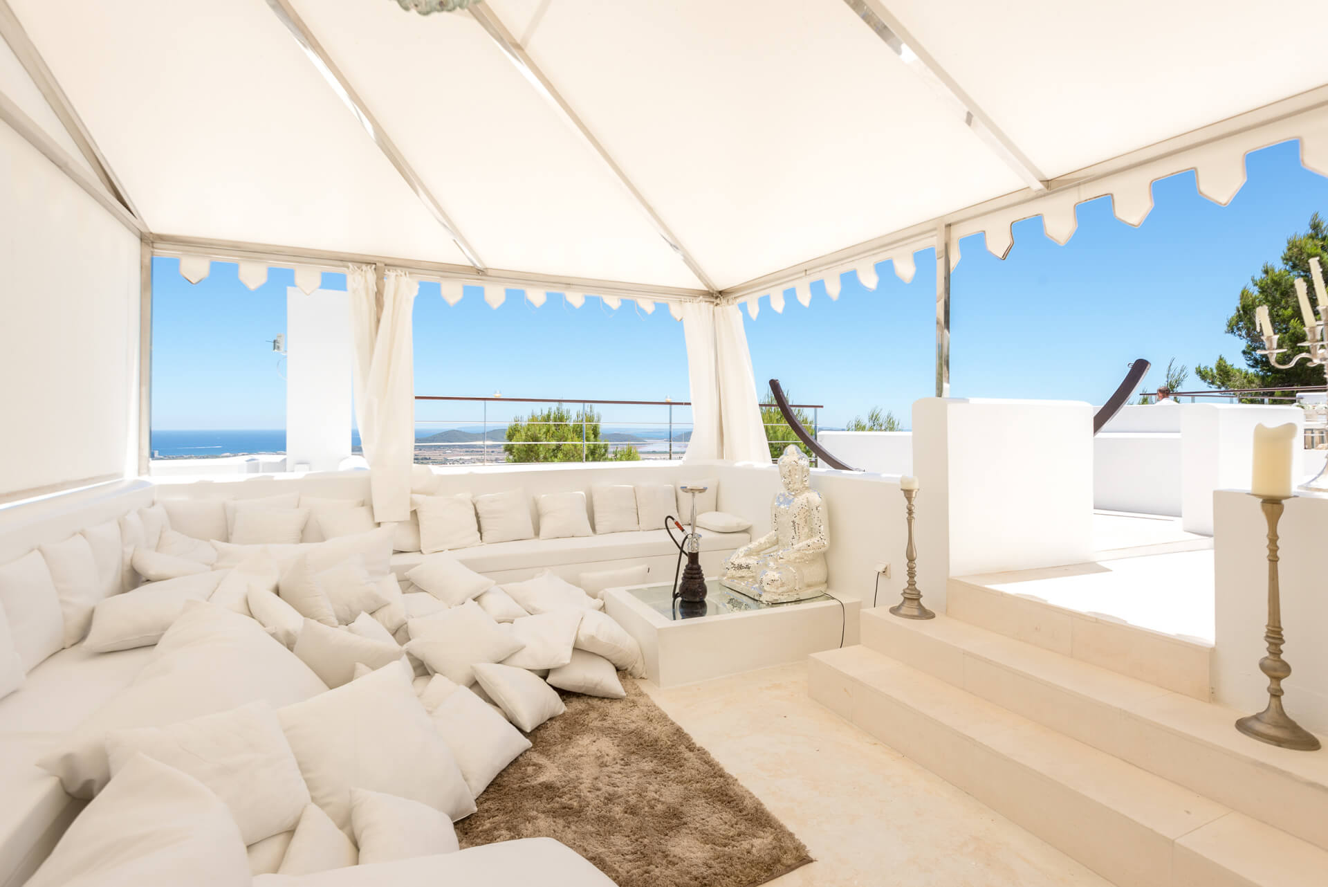 rochtaine ibiza rica 32.Villa Roca Chill out Tent