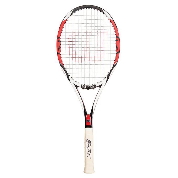 roger federers champion outfit and racket the championships wimbledon 2007 project ace christies