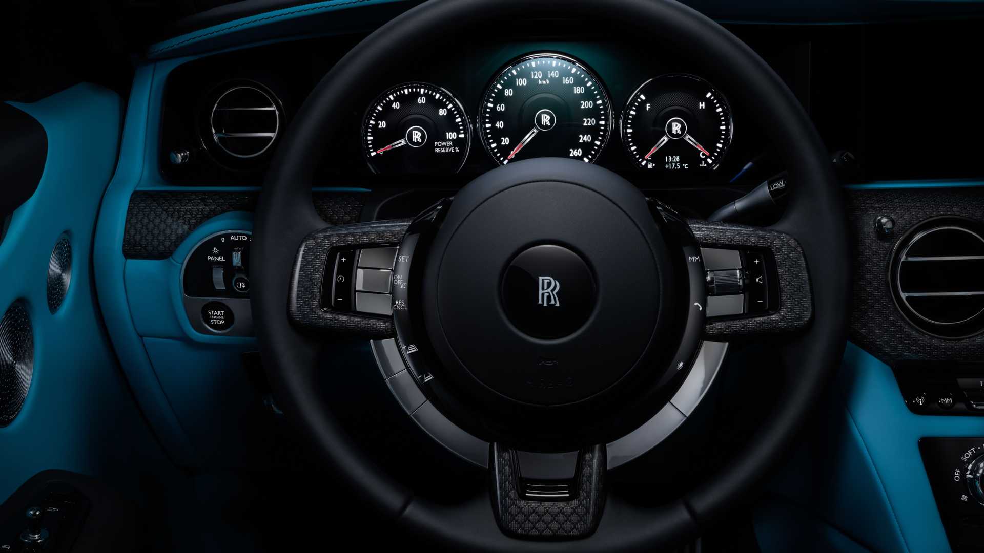 rolls royce ghost black badge interior