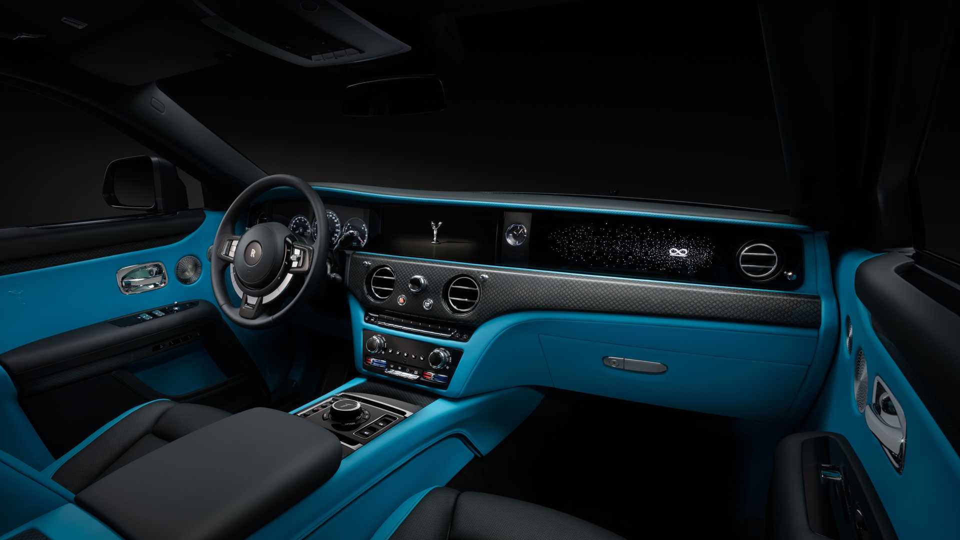 rolls royce ghost black badge interior 2