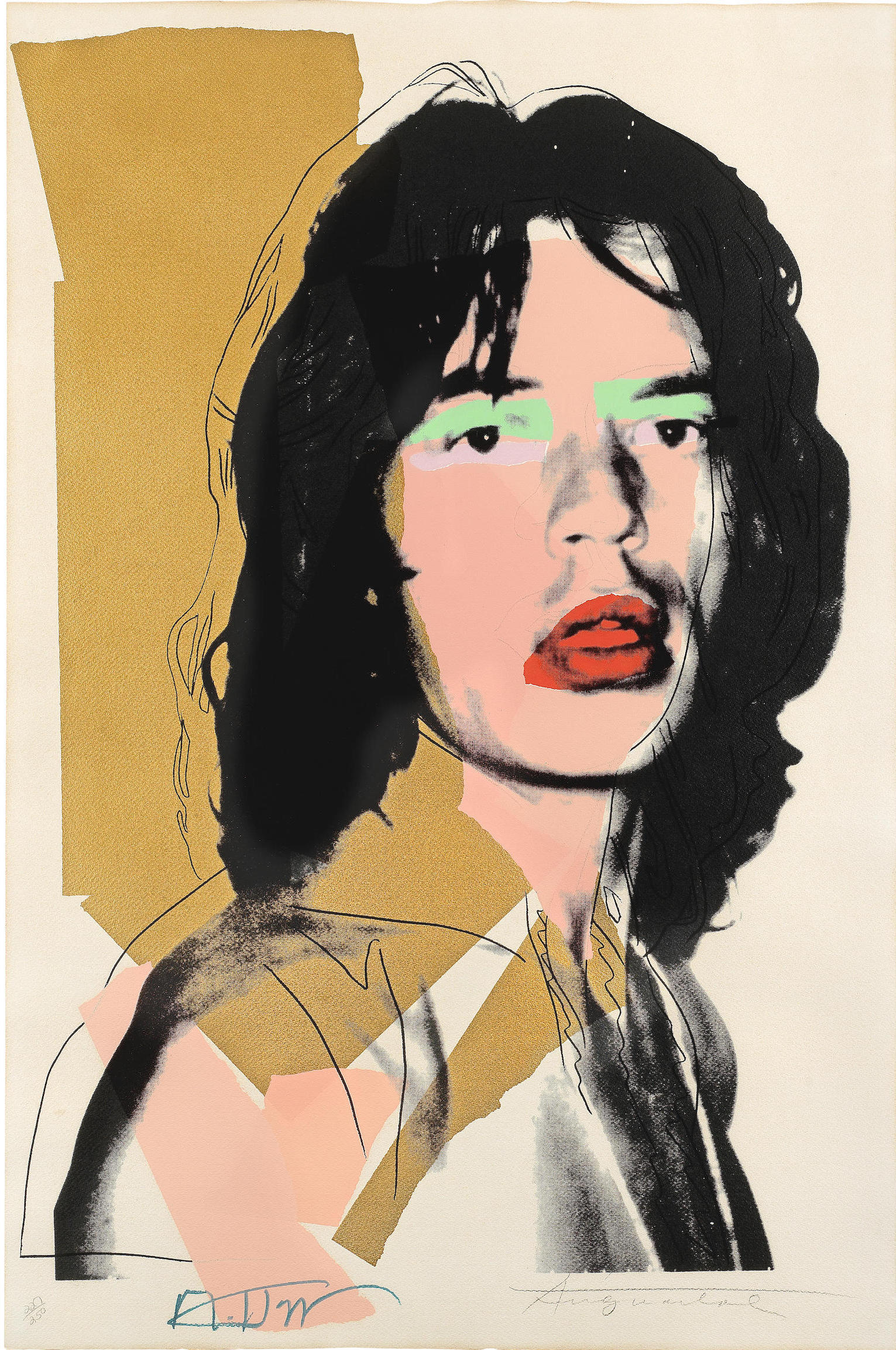 Andy Warhol Mick Jagger Bonhams