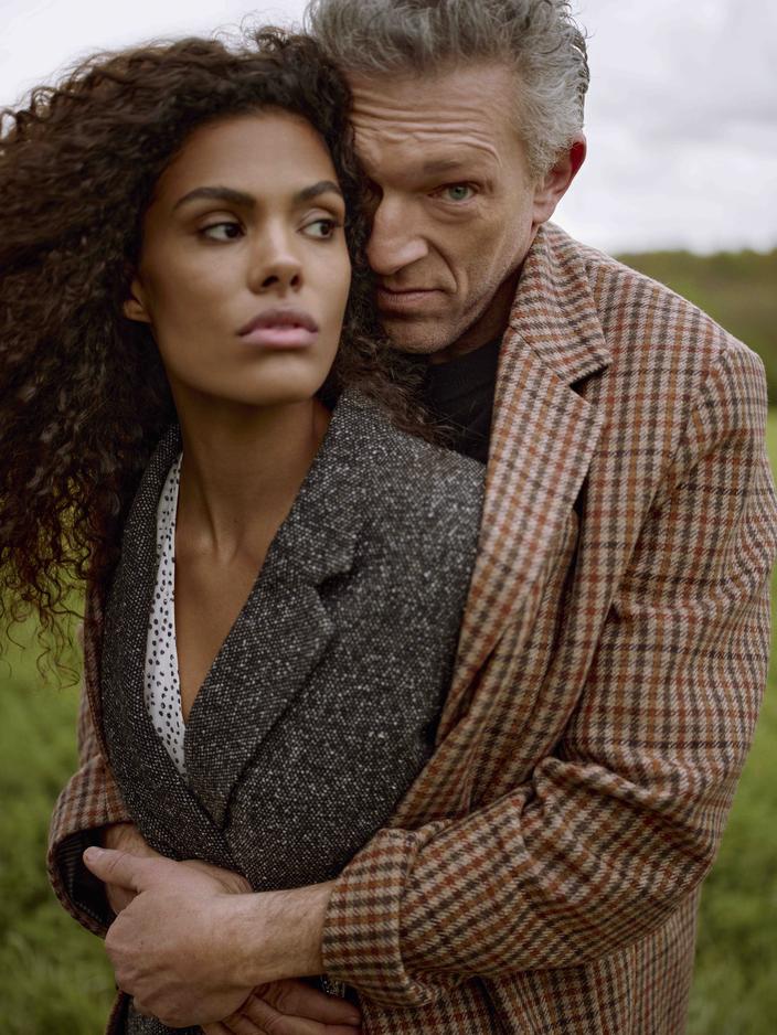 vincent cassel et tina kunakey pour the kooples 0