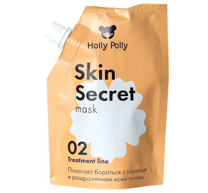 Успокаивающая маска для кожи головы Holly Polly Skin Secret